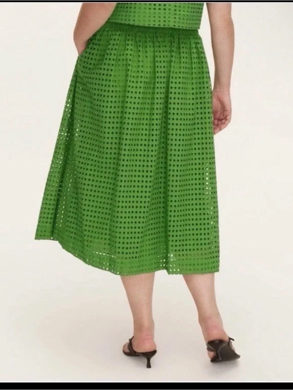 kate spade green eyelet
